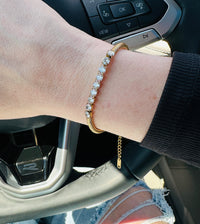 Solenne Waterproof Crystal Bracelet