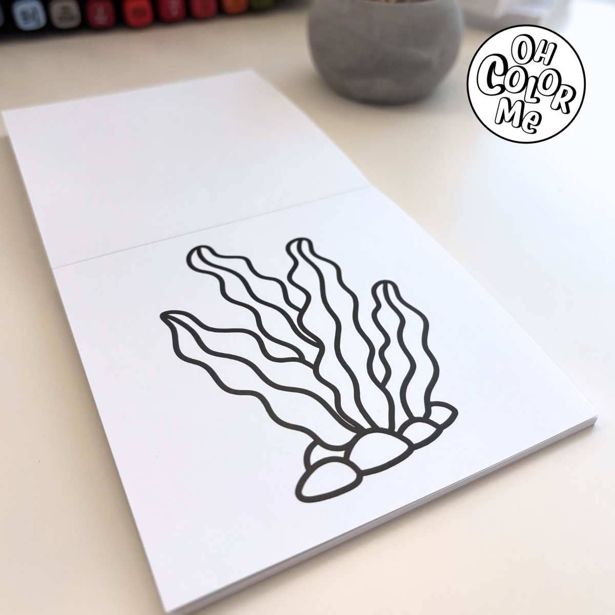 Mini Coloring Book Sea Secrets