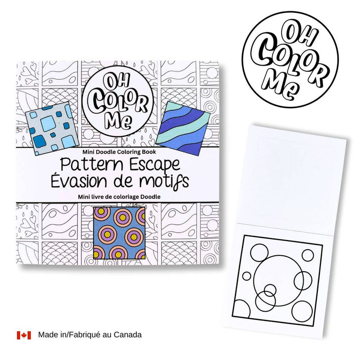 Mini Coloring Book Pattern Escape