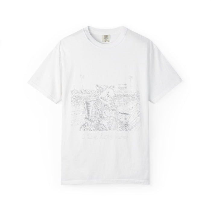 I Live Here tee