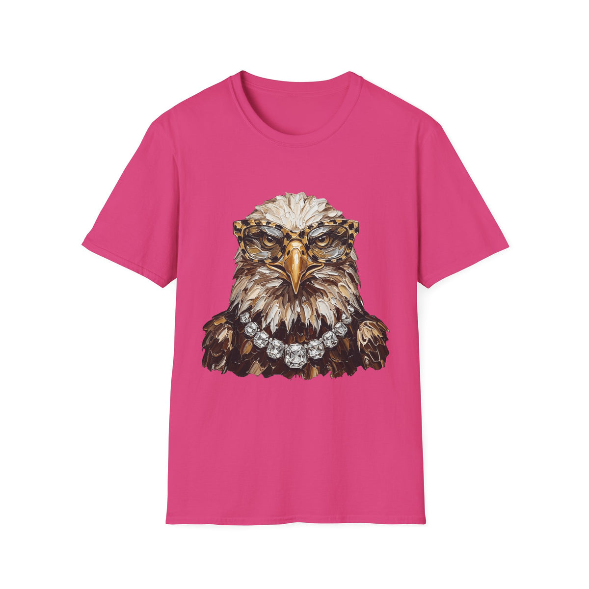 Eagle Portrait T-Shirt — Bold Realistic Bald Eagle Graphic Tee