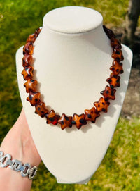Starlit Canyon Tortoise Star Beaded Necklace