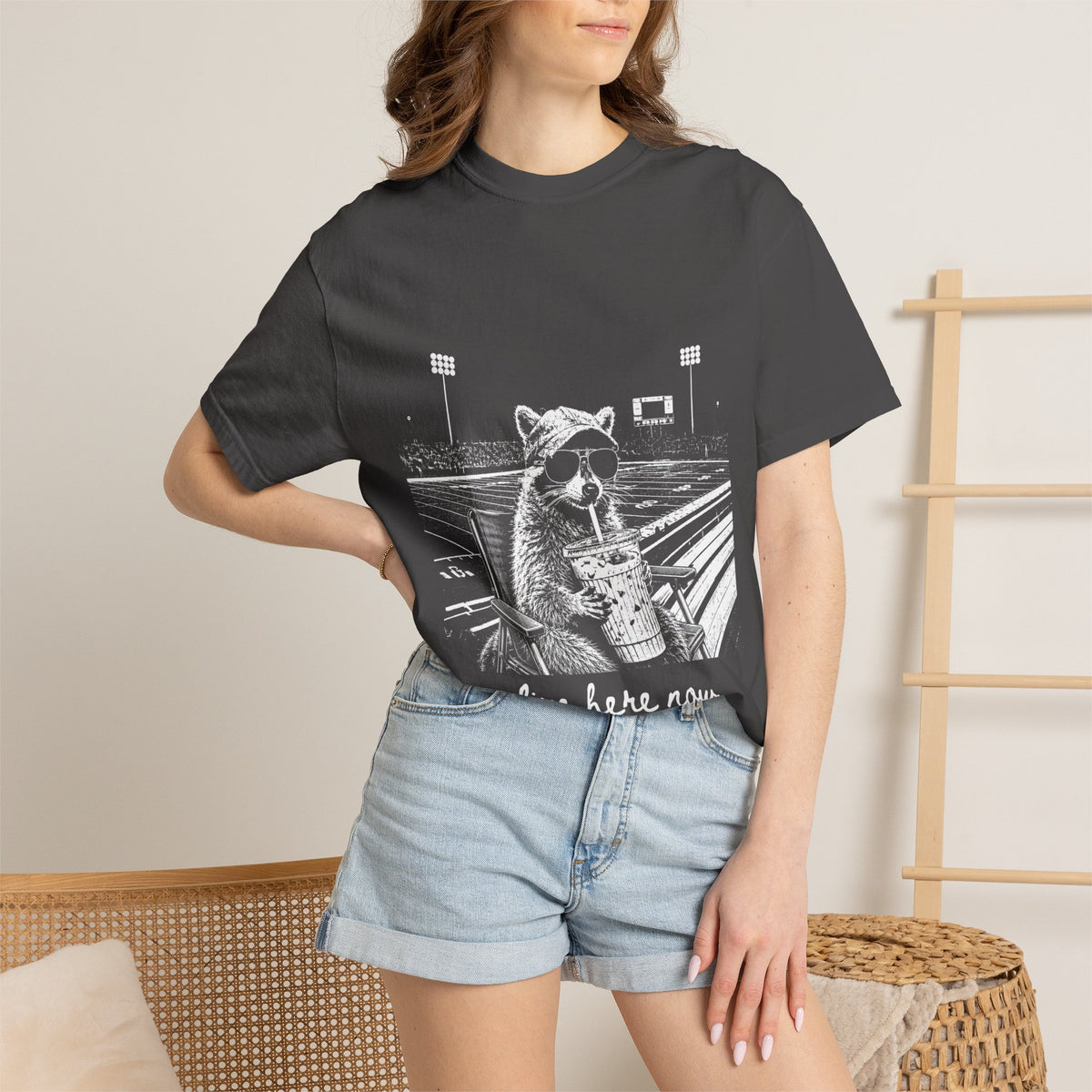 I Live Here tee