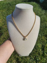Seraphina Waterproof Crystal Teardrop Necklace
