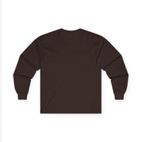 Fall Cozy Bear Long Sleeve Tee — "Leaves Fall" Autumn Graphic Shirt