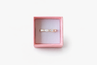 Elodie Opal Eternity Band- Gold