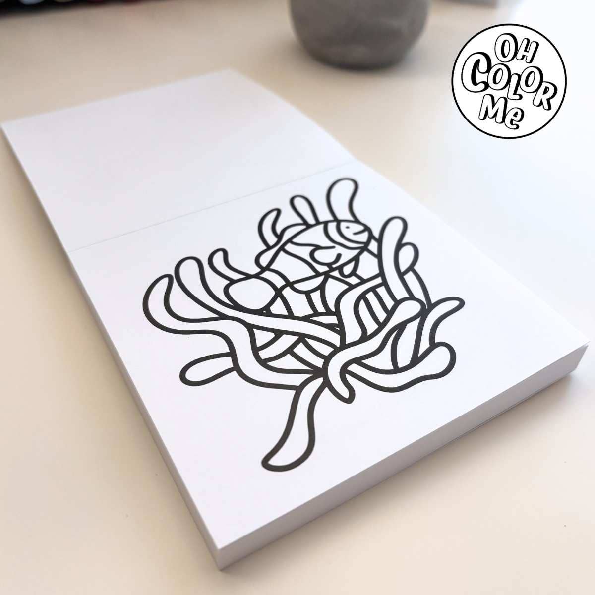 Mini Coloring Book Sea Secrets