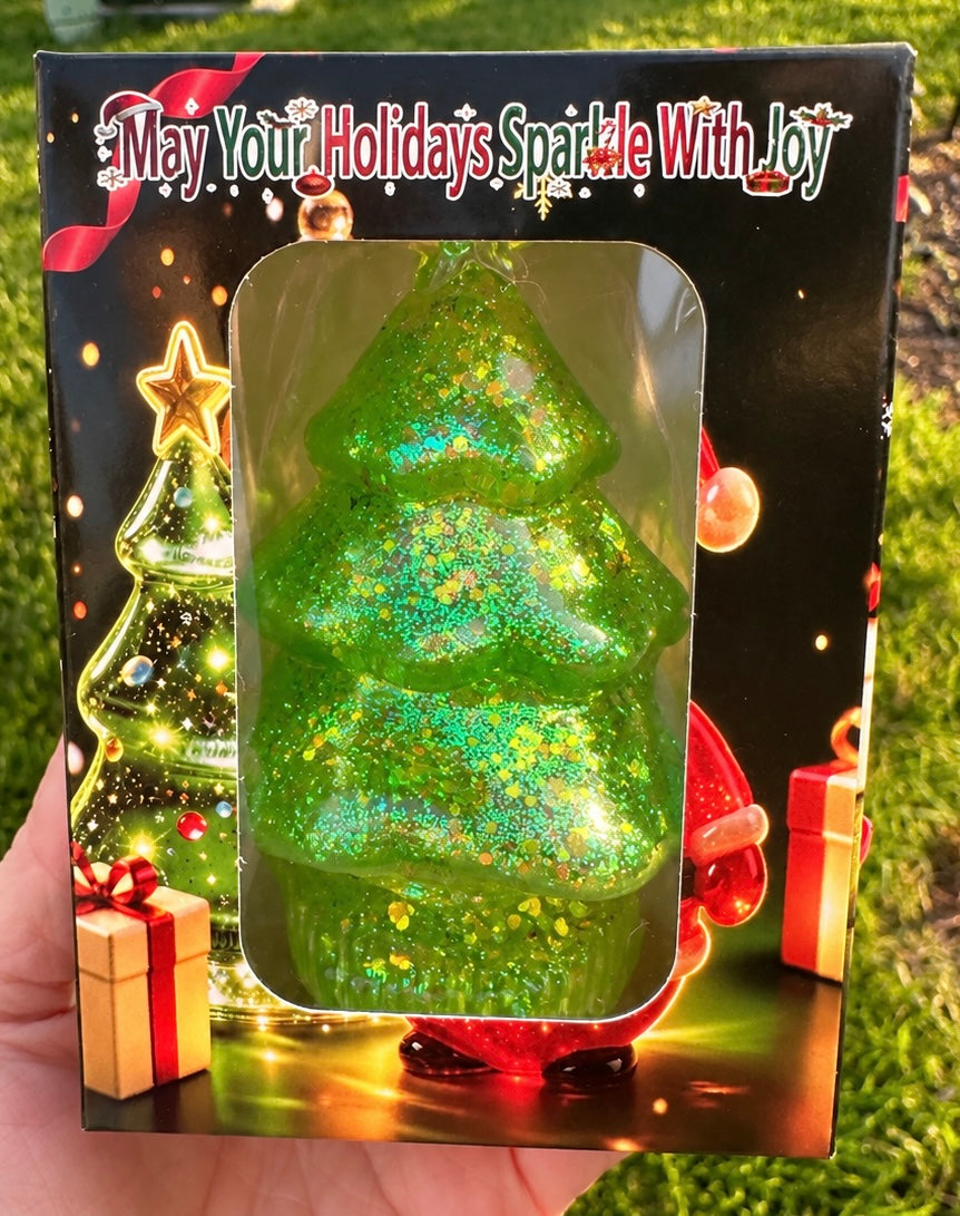 Glitter Christmas Maltose Slow Rise Squishy