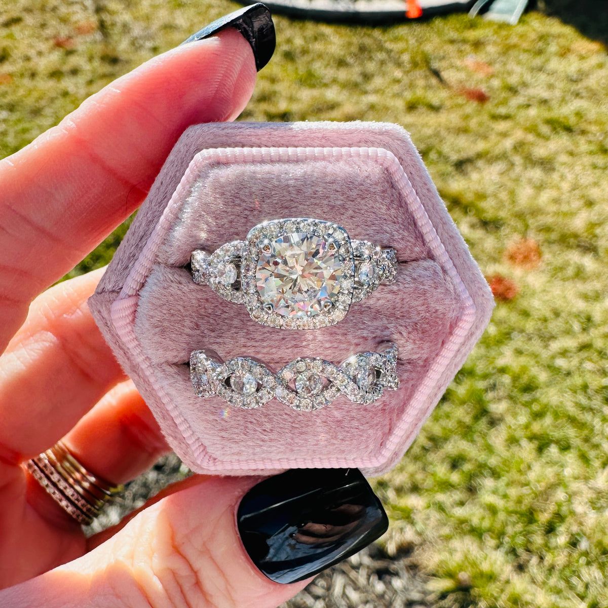 Genevieve 2 Piece Ring Set