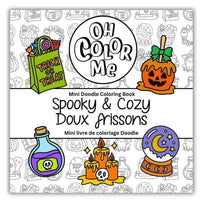 Halloween Mini Coloring Book