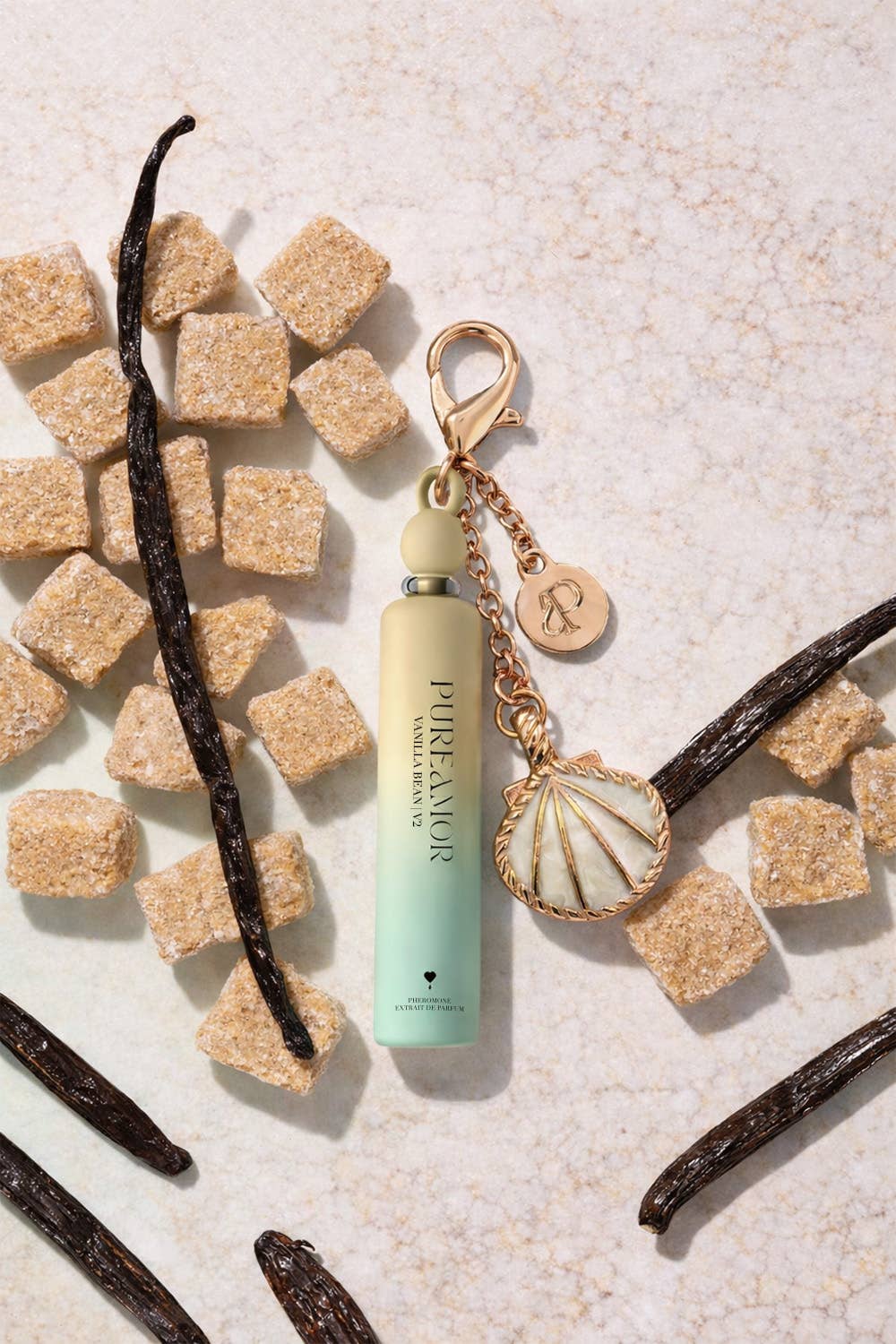 Vanilla Bean | Pheromone Keychain Perfume Oil - 2ml