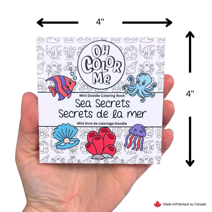 Mini Coloring Book Sea Secrets
