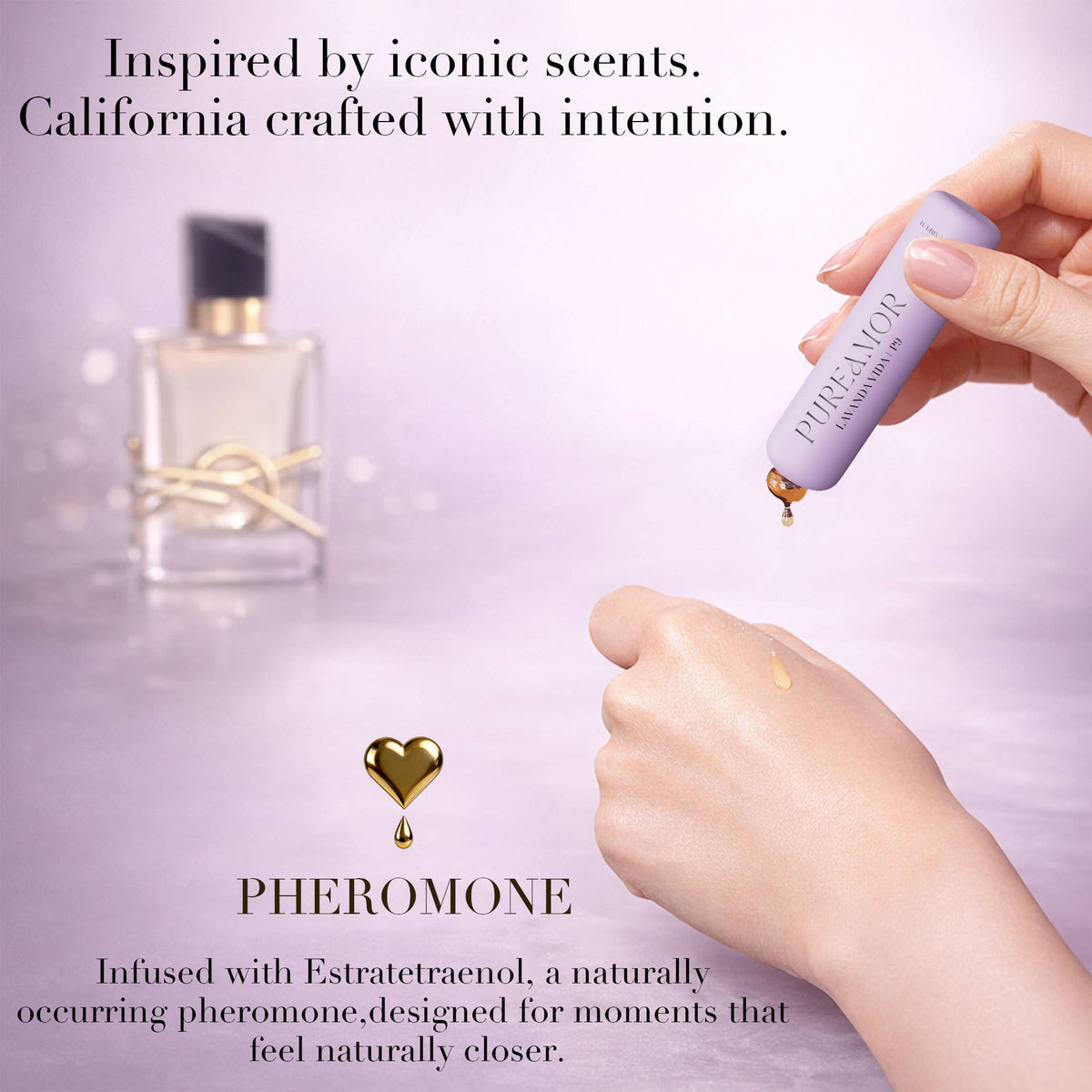 Lavanda Vida | Pheromone Keychain Perfume Oil - 2ml