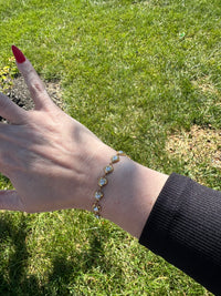 Juliette Crystal Heart Bracelet