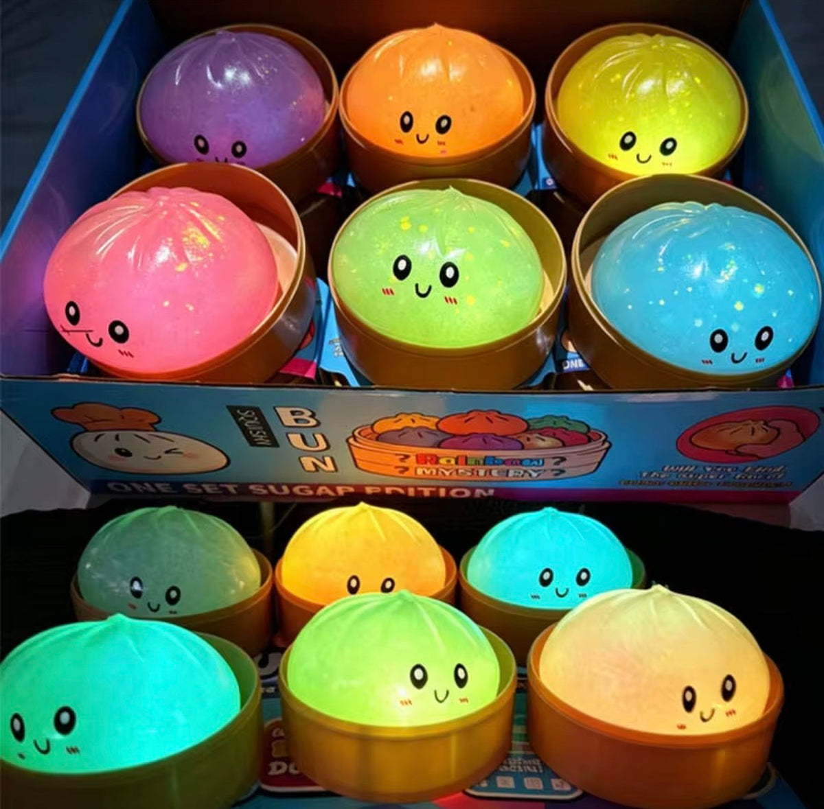 Glow in the dark dumpling