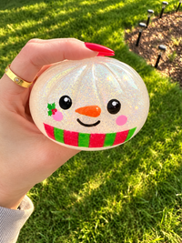 Christmas Dumpling Glitter Gel Squishy – Mystery Style