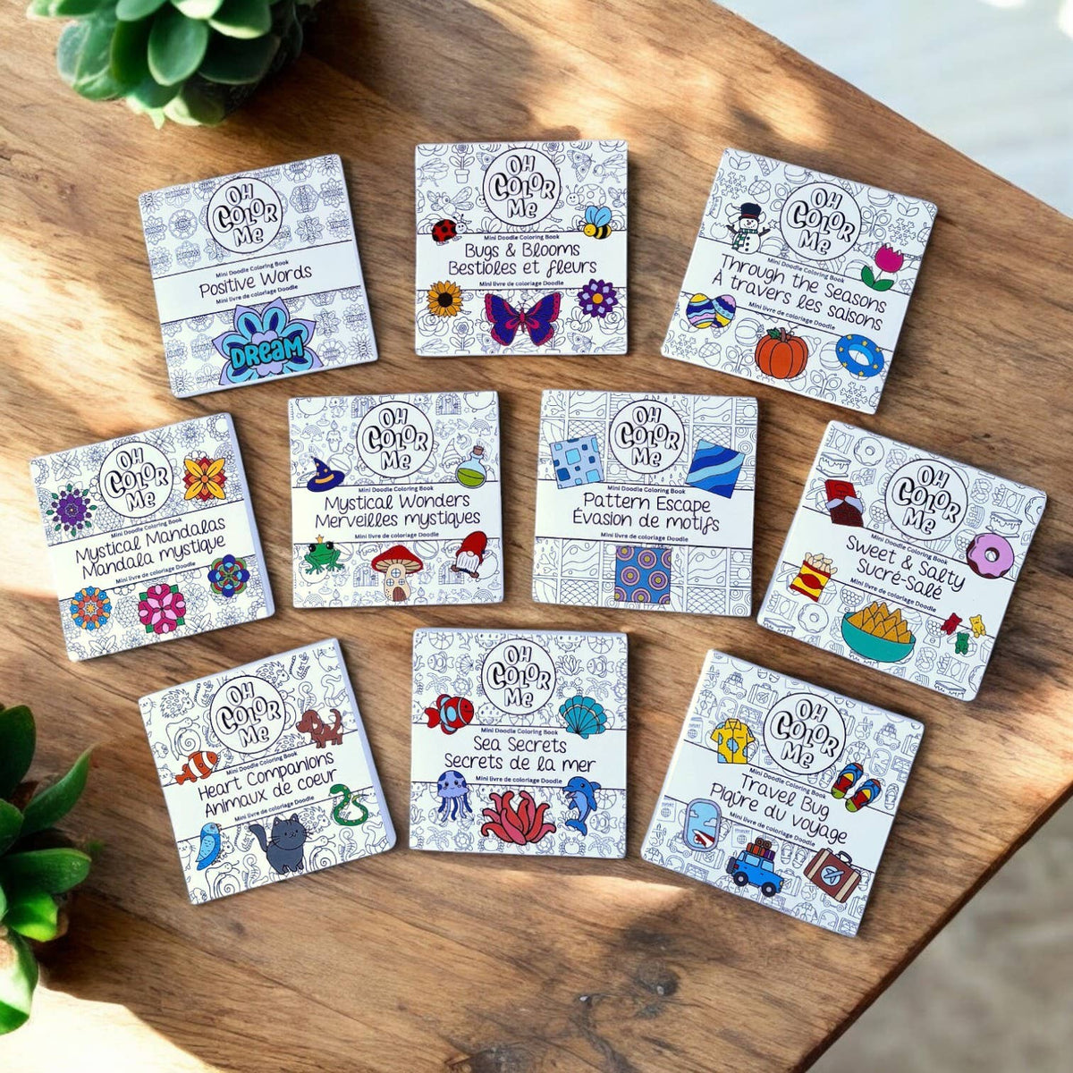 Mini Coloring Book Heart Companions