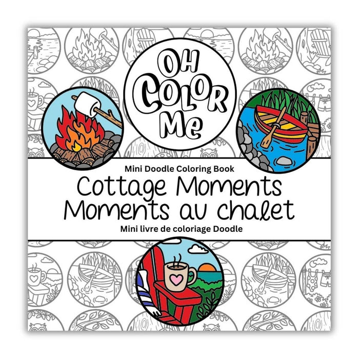 Mini Coloring Book Cottage Moments