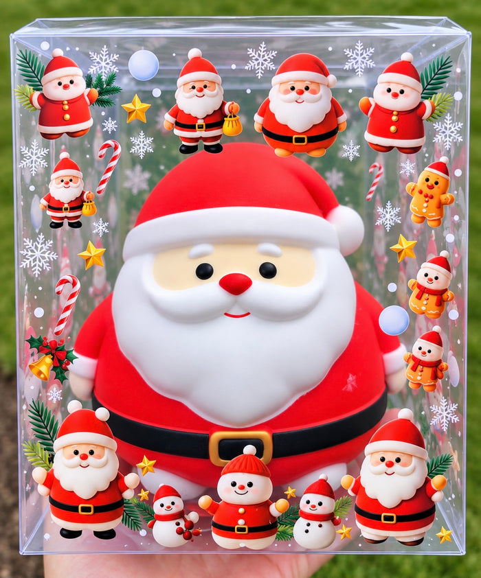 Jumbo Santa Squishy – Giant Christmas Sensory Toy