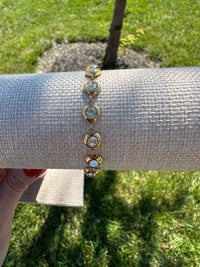 Juliette Crystal Heart Bracelet