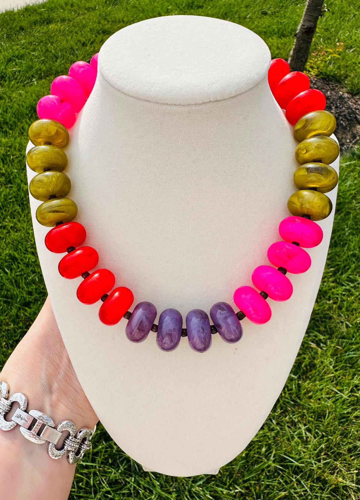 Color Crush Beaded Statement Necklace