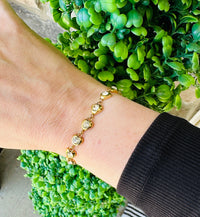 Juliette Crystal Heart Bracelet