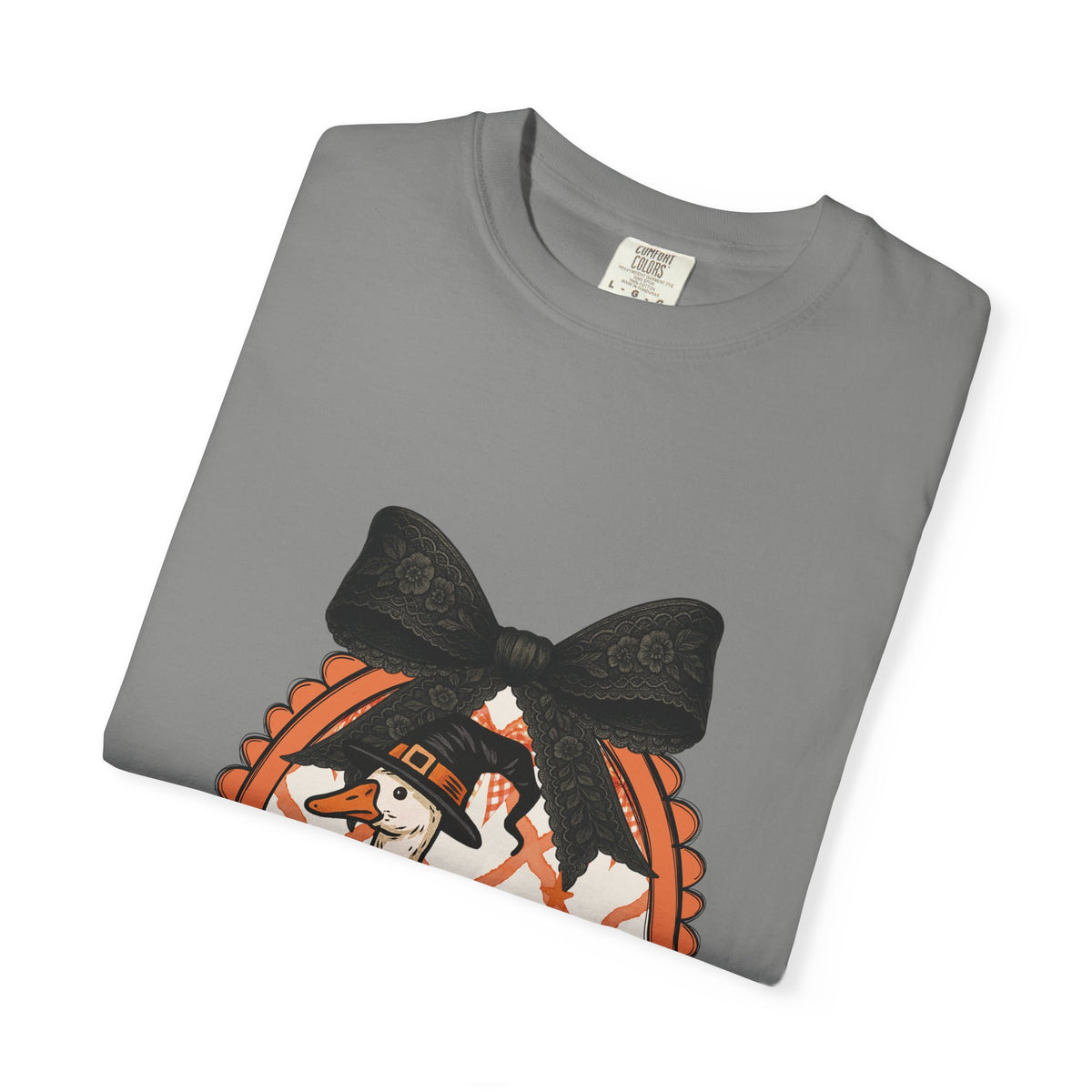 Duck Cameo T-Shirt — Vintage Ribbon Portrait Tee