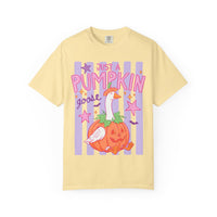 Just a Pumpkin Goose T-Shirt — Cute Halloween Pumpkin & Goose Graphic Tee