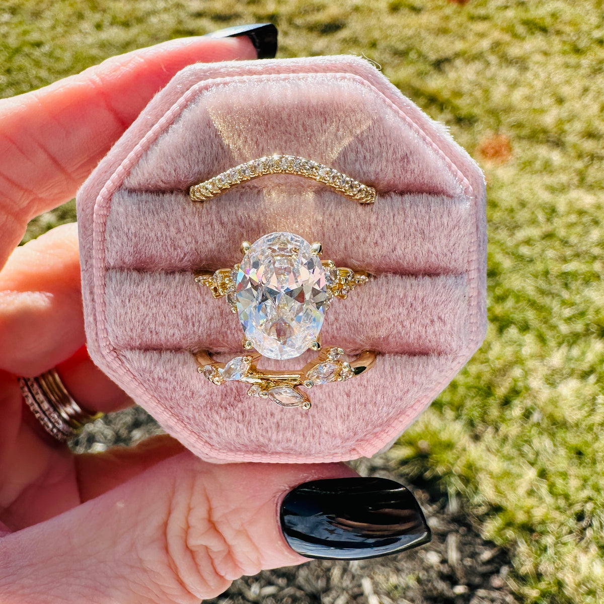 Ivy Luxe Ring Trio