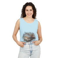 Moose Wilderness Watercolor Tank Top