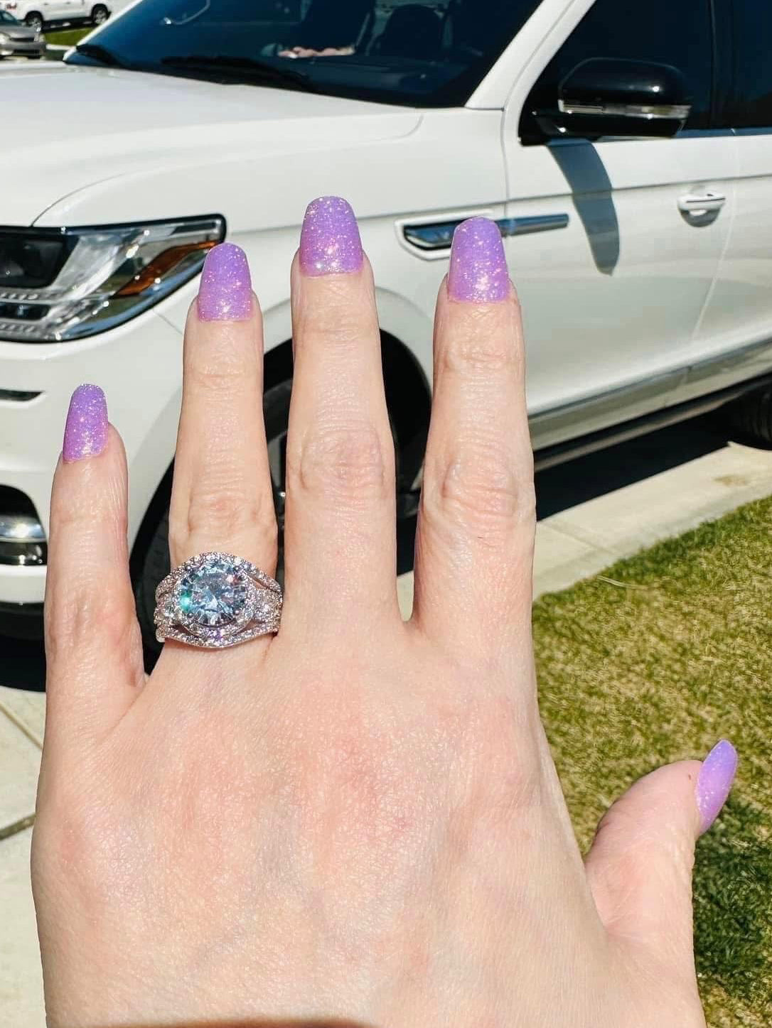 Celeste Halo Ring