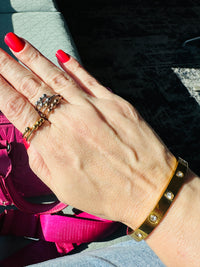 The Calm Current Waterproof Adjustable Anxiety Fidget Ring