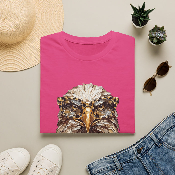 Eagle Portrait T-Shirt — Bold Realistic Bald Eagle Graphic Tee