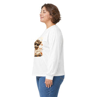 Fall Cozy Bear Long Sleeve Tee — "Leaves Fall" Autumn Graphic Shirt