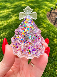 Glitter Christmas Maltose Squishy – Trees & Snowmen