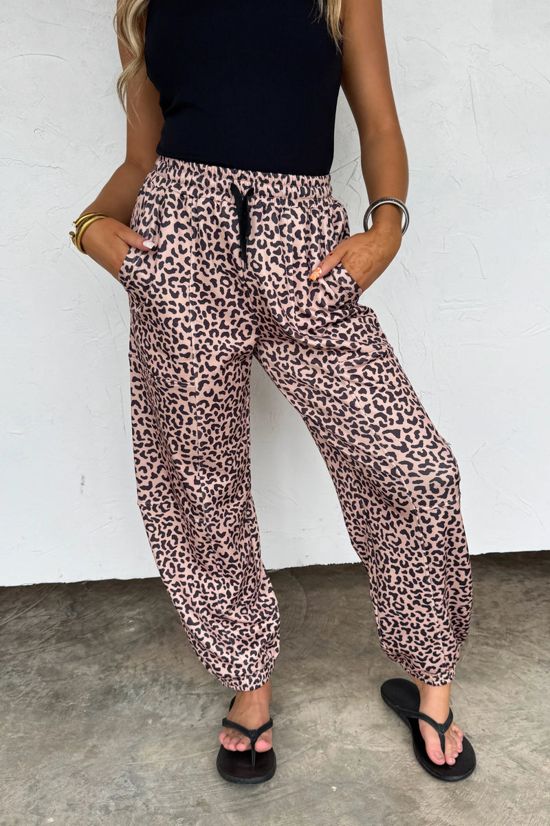 PREORDER: Coco Cheetah Jogger Pants