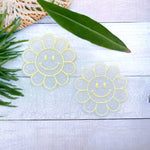Yellow Smiley Vent Clips