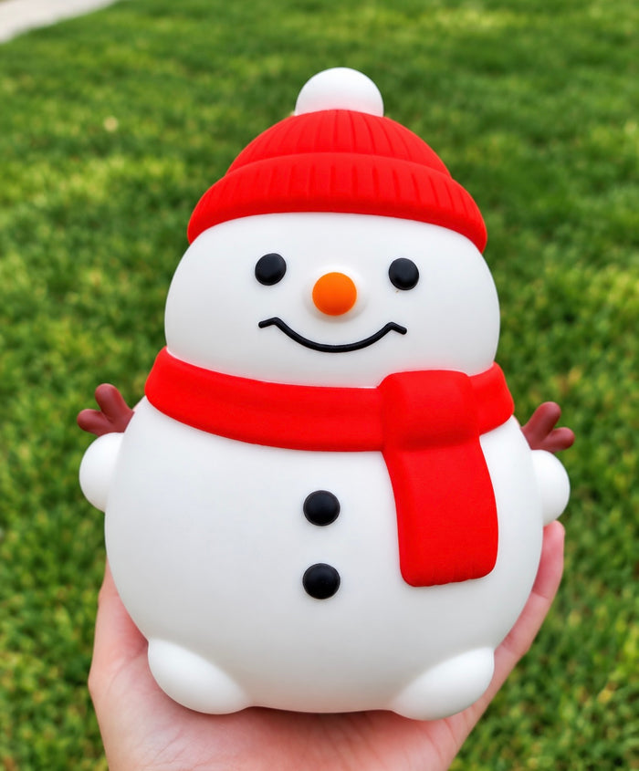 Jumbo Christmas Snowman Squishy – Giant Holiday Sensory Toy