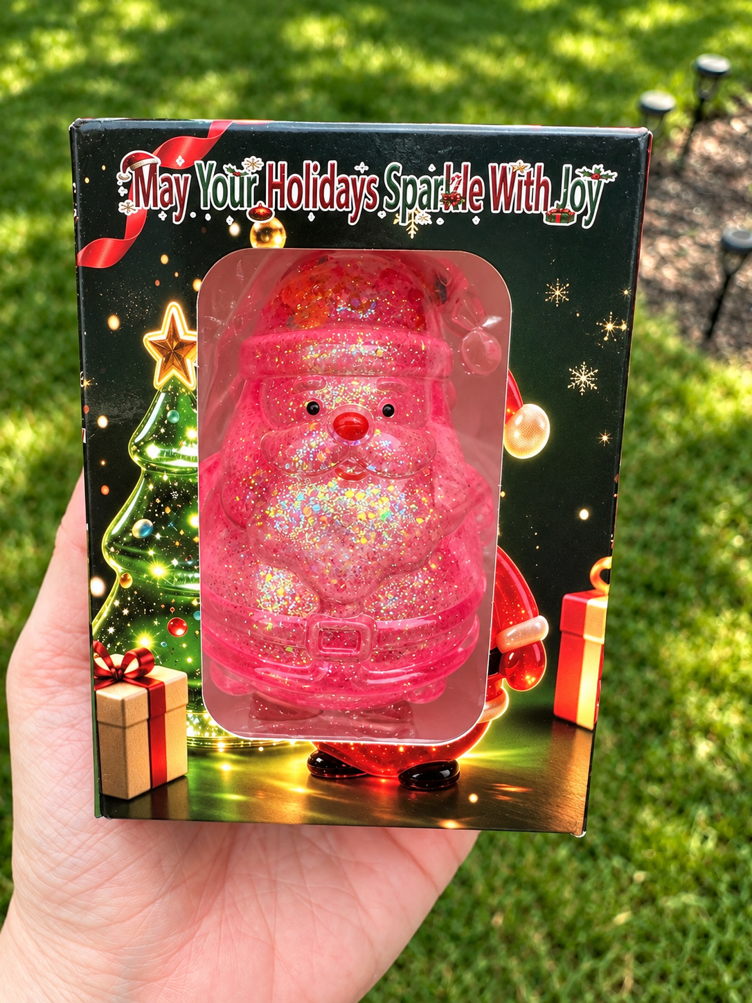 Glitter Christmas Maltose Slow Rise Squishy