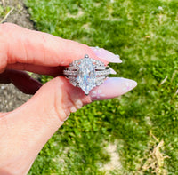Violetta Luxe Marquise Stack Ring Set
