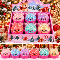 Glitter Bead Reindeer Gel Squishy – Mystery Color