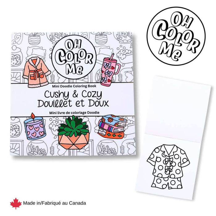 Mini Coloring Book Cushy & Cozy
