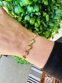 Juliette Crystal Heart Bracelet