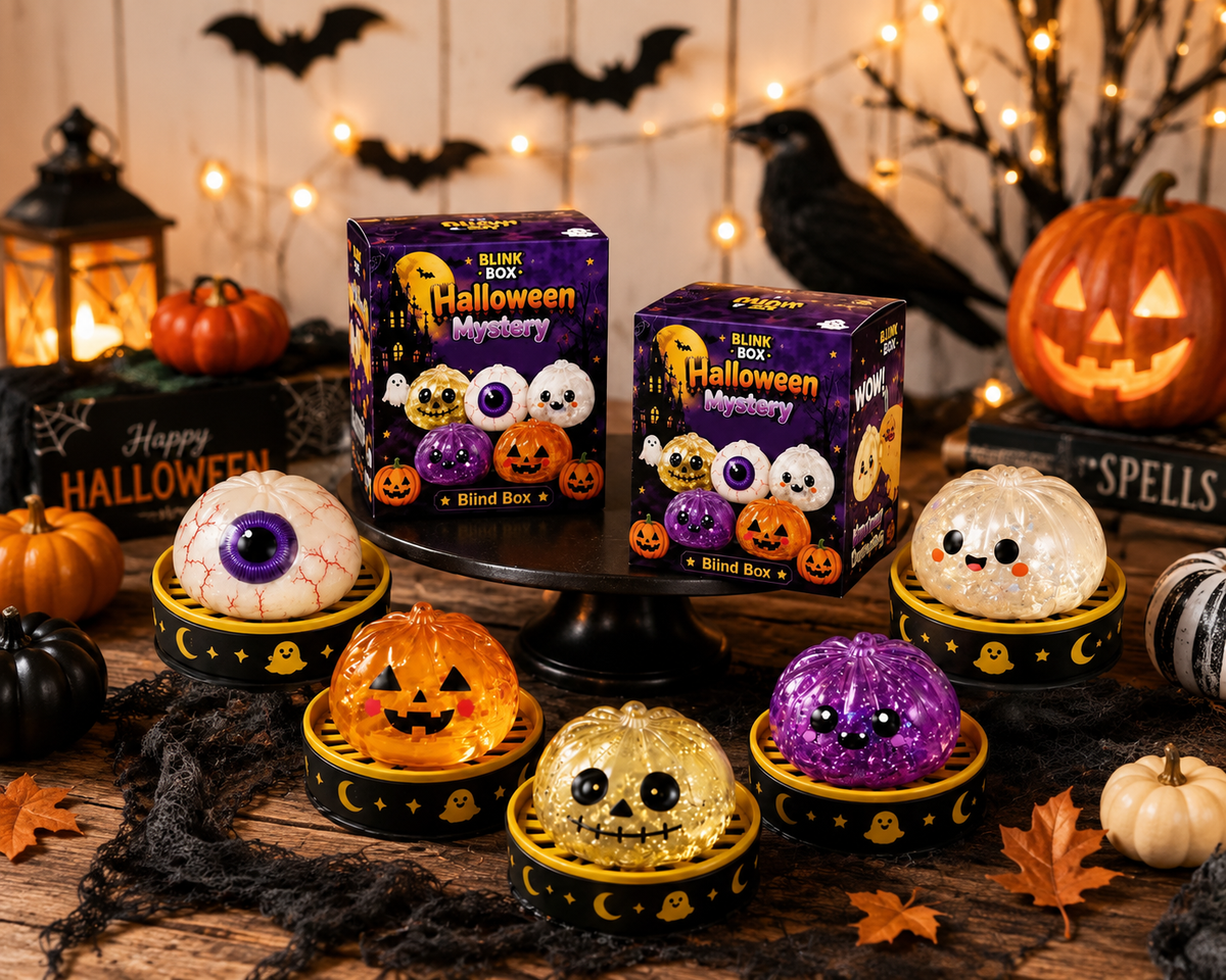 Halloween Mystery Glitter Dumpling Squishy