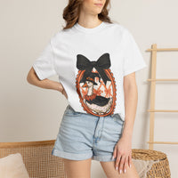 Duck Cameo T-Shirt — Vintage Ribbon Portrait Tee