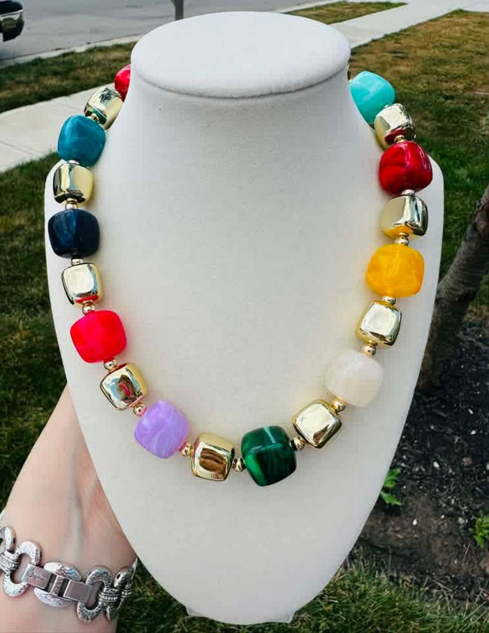 Jewel Box Beaded Necklace PREORDER