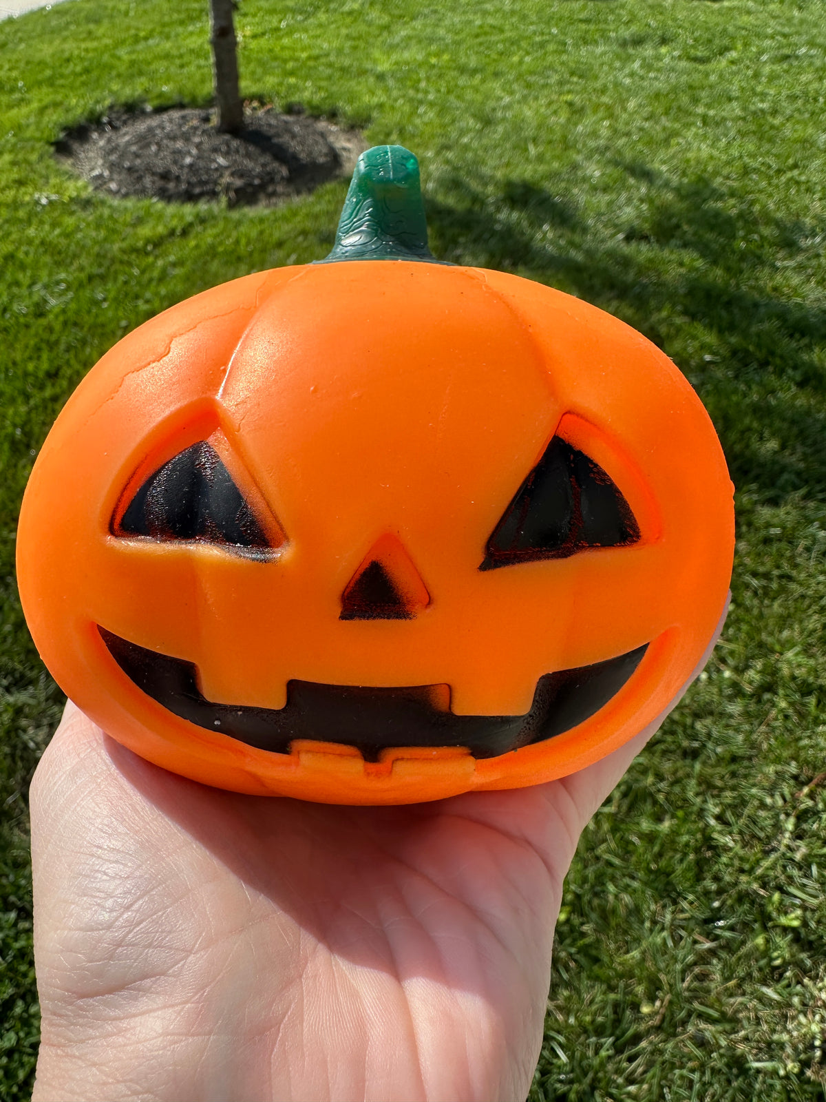 Jumbo Jack O’ Lantern Pumpkin Squishy | 1+ LB Halloween Sensory Toy