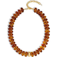 Amber Glow Beaded Necklace PREORDER