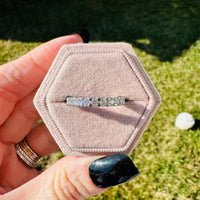 Forever Love Eternity Band- Silver