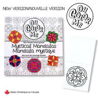 Mini Coloring Book Mystical Mandalas